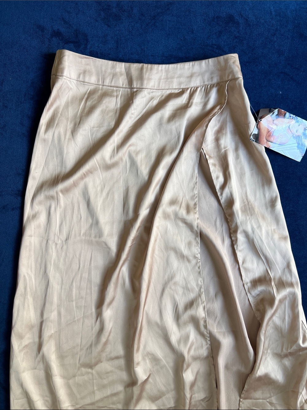 Women’s Silk Split-Front Skirt